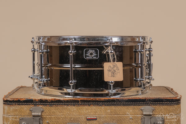Used Ludwig Universal Black Brass - 6.5x14