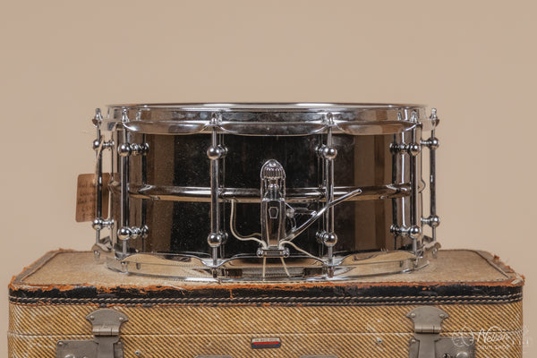 Used Ludwig Universal Black Brass - 6.5x14