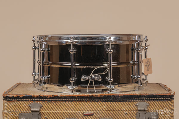 Used Ludwig Universal Black Brass - 6.5x14