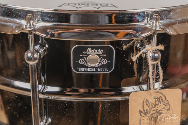 Used Ludwig Universal Black Brass - 6.5x14