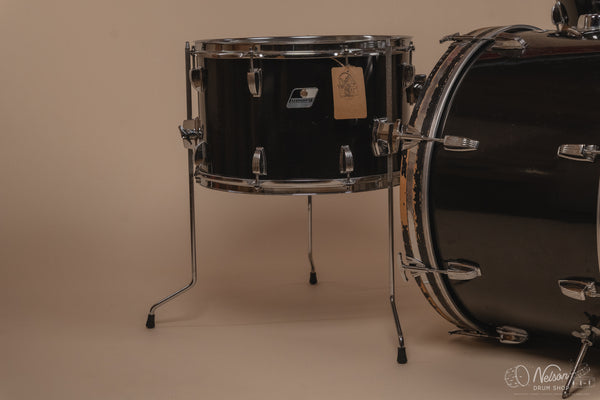 Used Ludwig 'Rocker' in Black - 14x22, 10x16, 8x12