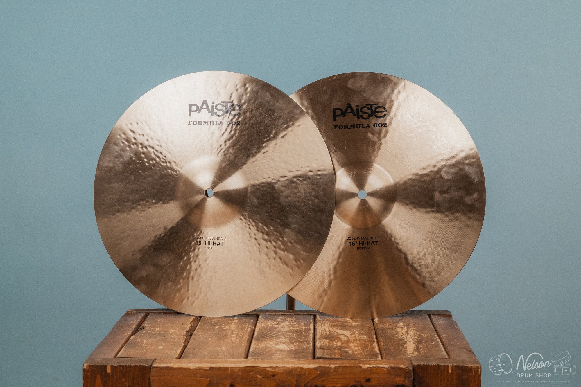 Used Paiste 602 Modern Essentials Hi-Hats - 15"
