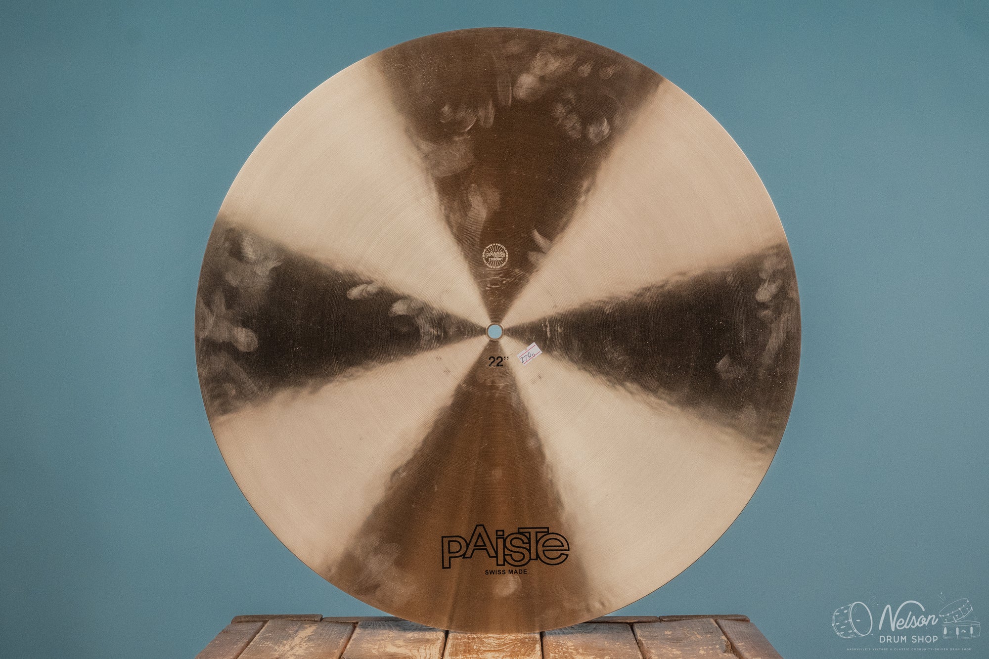 Used Paiste Formula 602 Thin Flat Ride - 22"