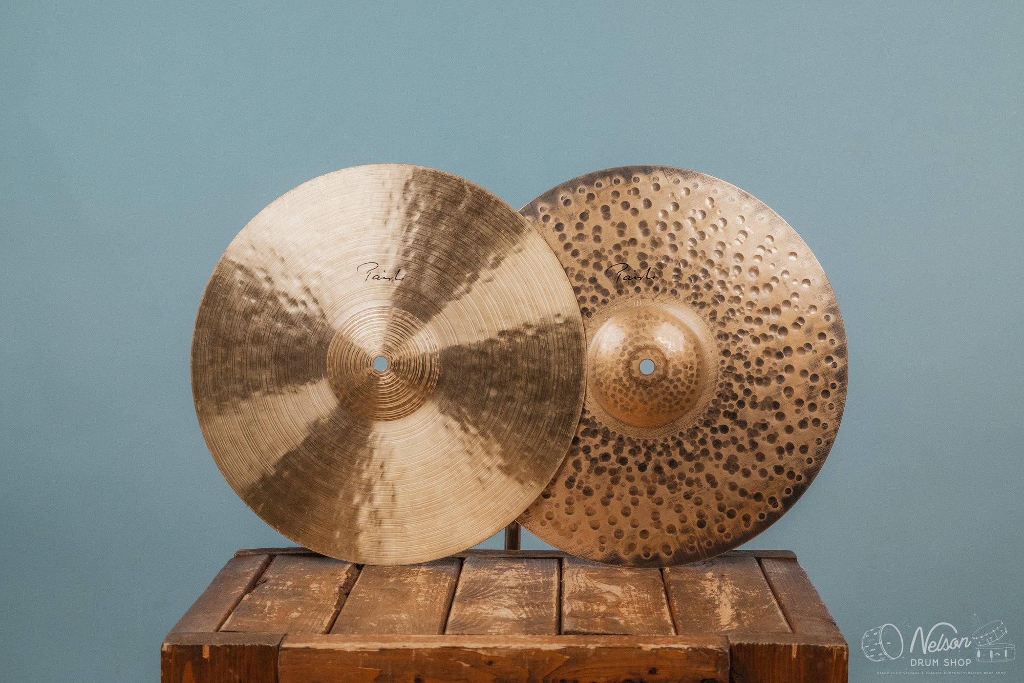 Used Paiste Signature Traditionals Medium Light Hi Hats - 14"