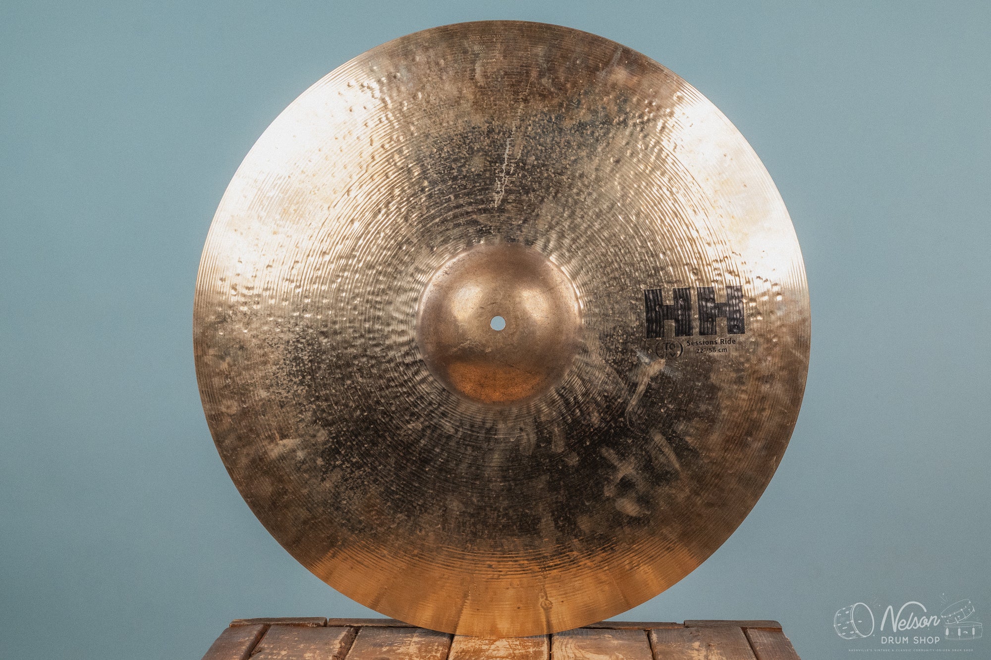 Used Sabian HH Todd Sucherman Session Ride - 22"