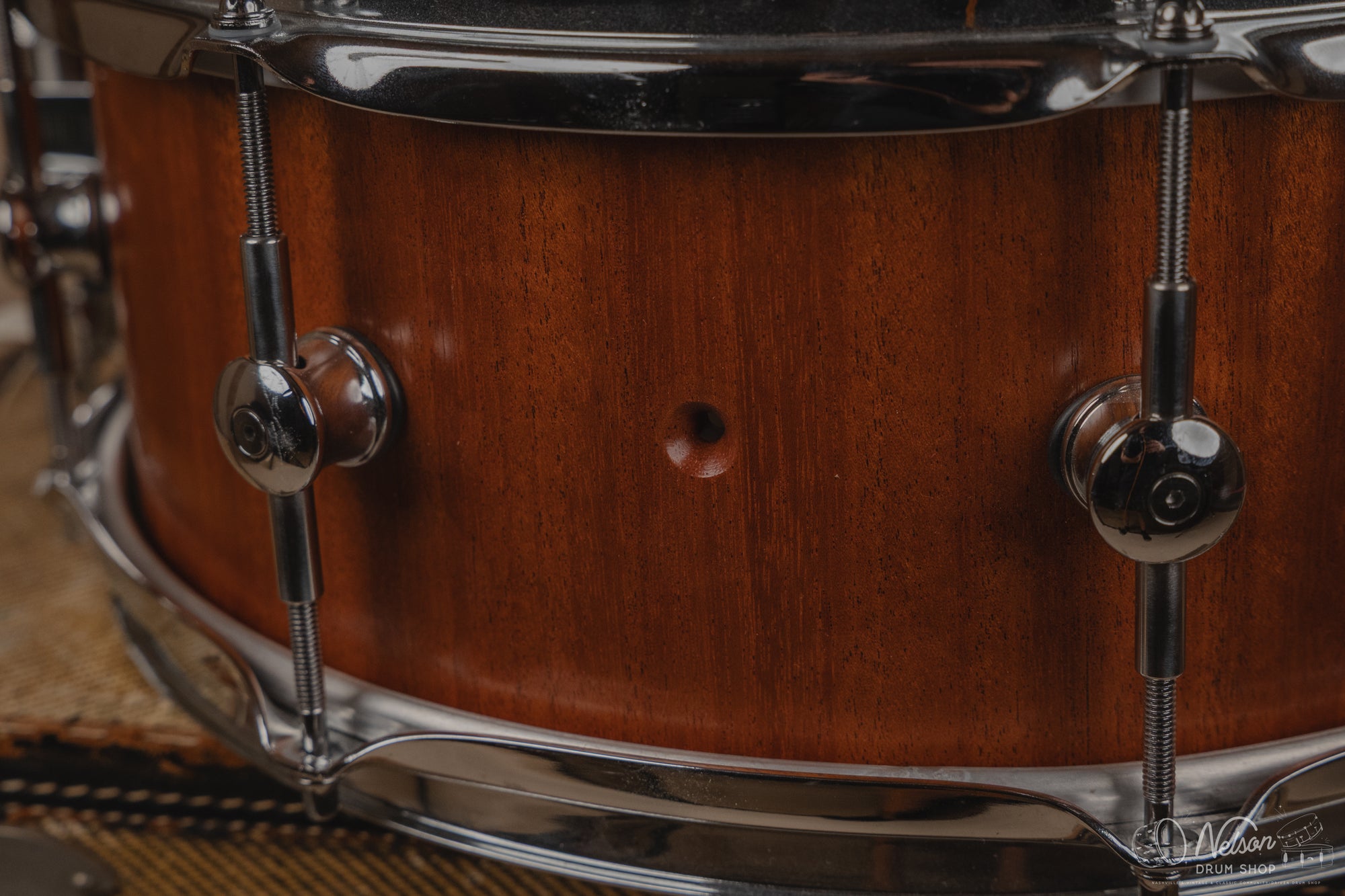 Used Sugar Percussion Mahogany Stave - 6x14