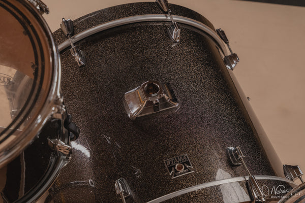 Used Tama Superstar Classic in Midnight Gold Sparkle - 18x22, 14x16, 12x14, 9x12