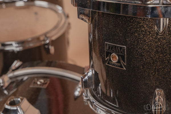 Used Tama Superstar Classic in Midnight Gold Sparkle - 18x22, 14x16, 12x14, 9x12