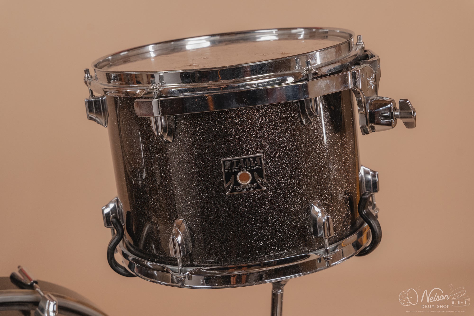 Used Tama Superstar Classic in Midnight Gold Sparkle - 18x22, 14x16, 12x14, 9x12
