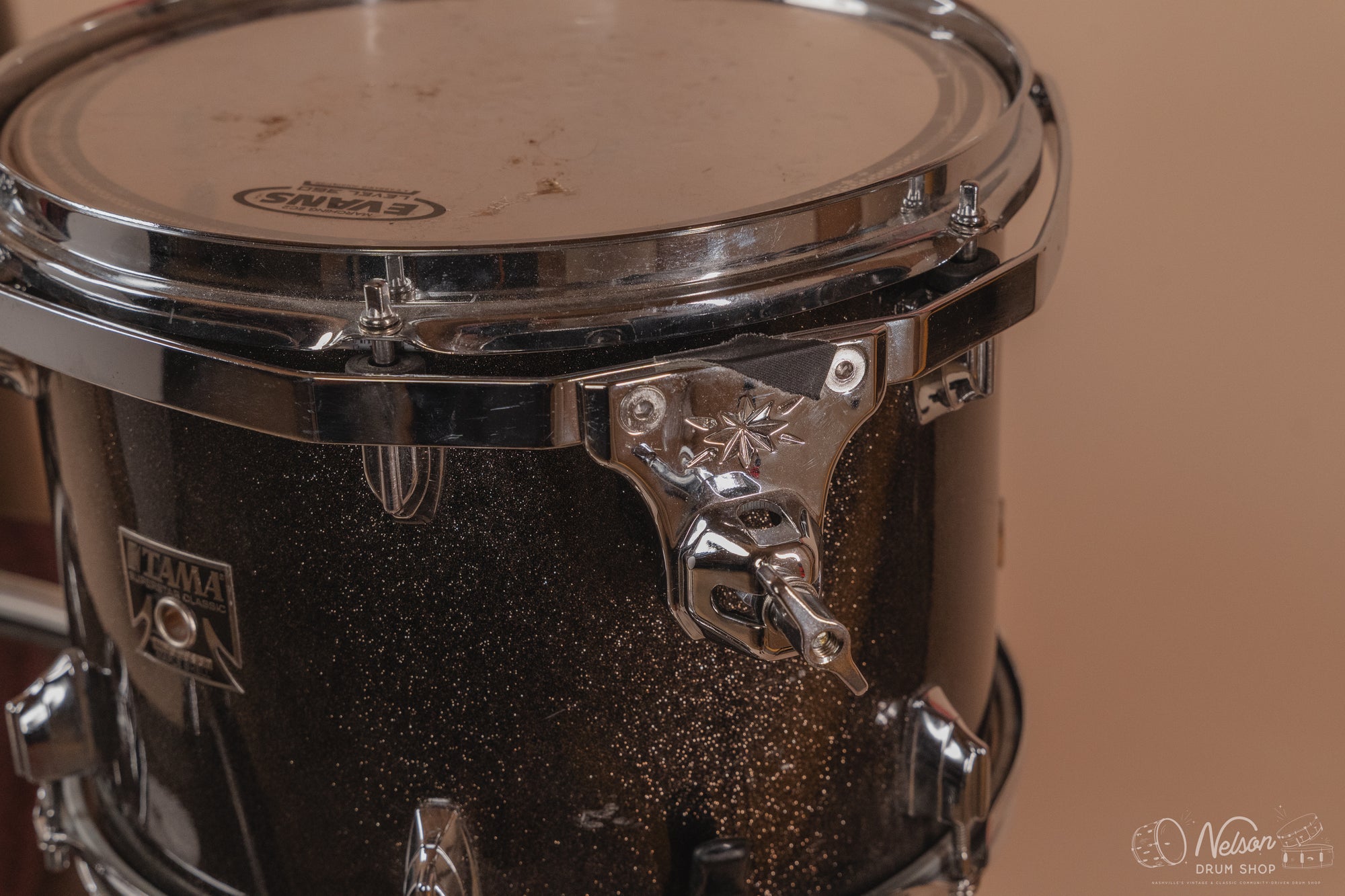 Used Tama Superstar Classic in Midnight Gold Sparkle - 18x22, 14x16, 12x14, 9x12