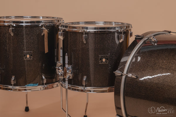 Used Tama Superstar Classic in Midnight Gold Sparkle - 18x22, 14x16, 12x14, 9x12