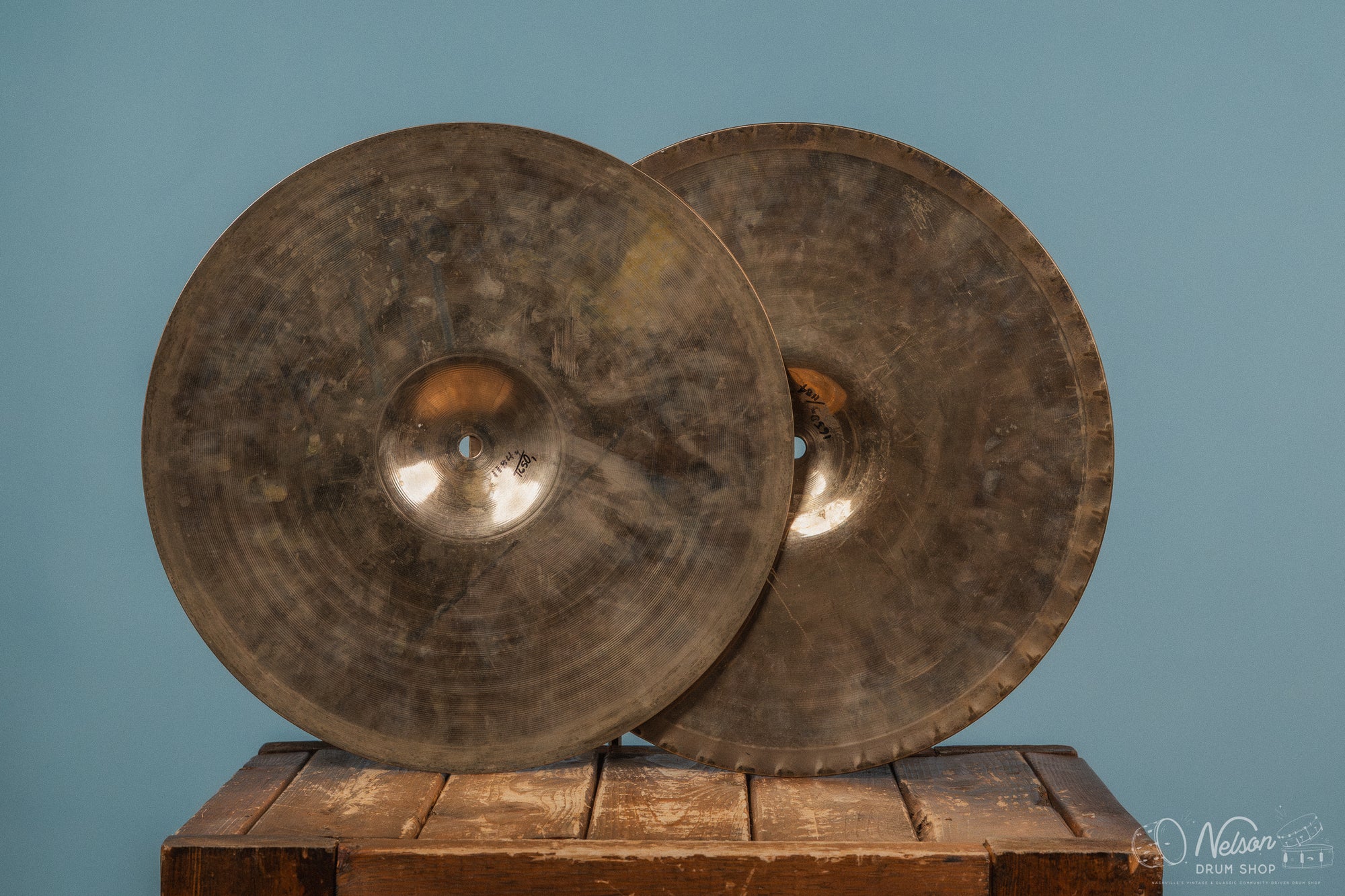 Used Zildjian A Custom Mastersound Hi Hats - 15"