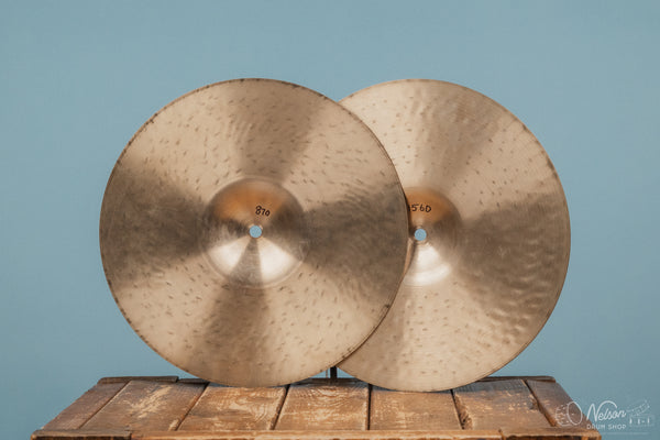 Used Zildjian K Custom Dark Hi Hats - 13"