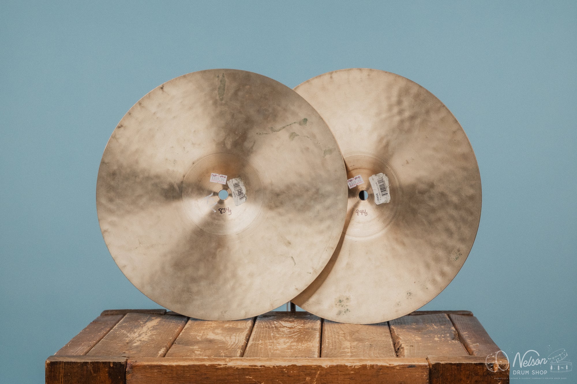 Used Zildjian K Light Hi Hats - 13"