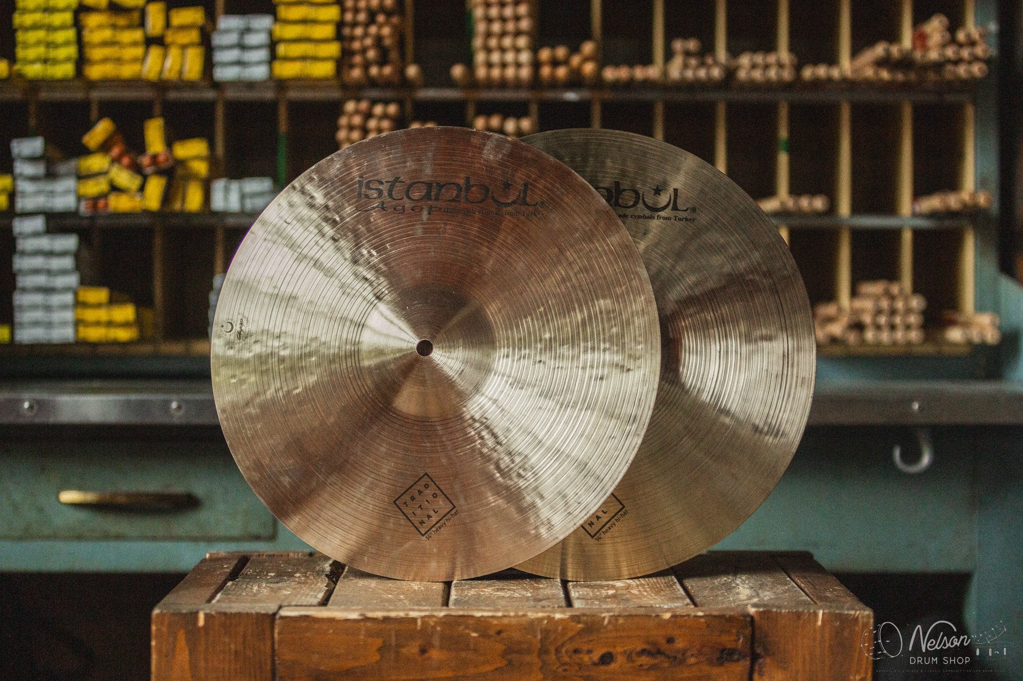 Istanbul Agop Traditional Heavy Hi Hats - 14