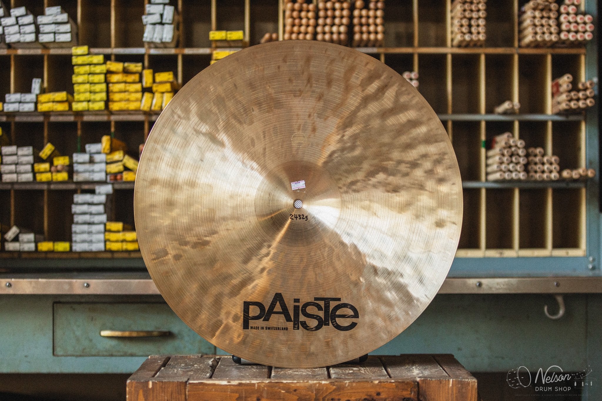 Used Paiste Masters Dark Crisp Ride - 20