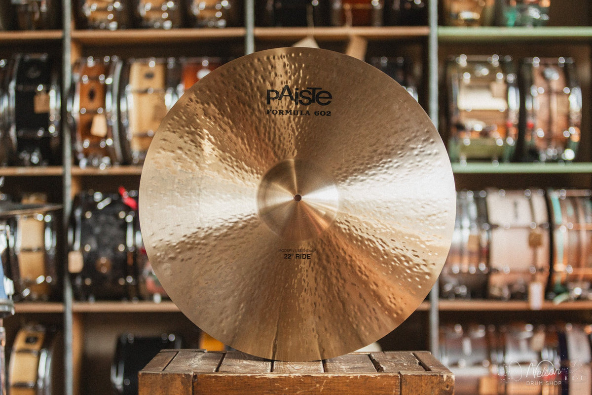 Paiste Formula 602 Modern Essentials Ride - 22