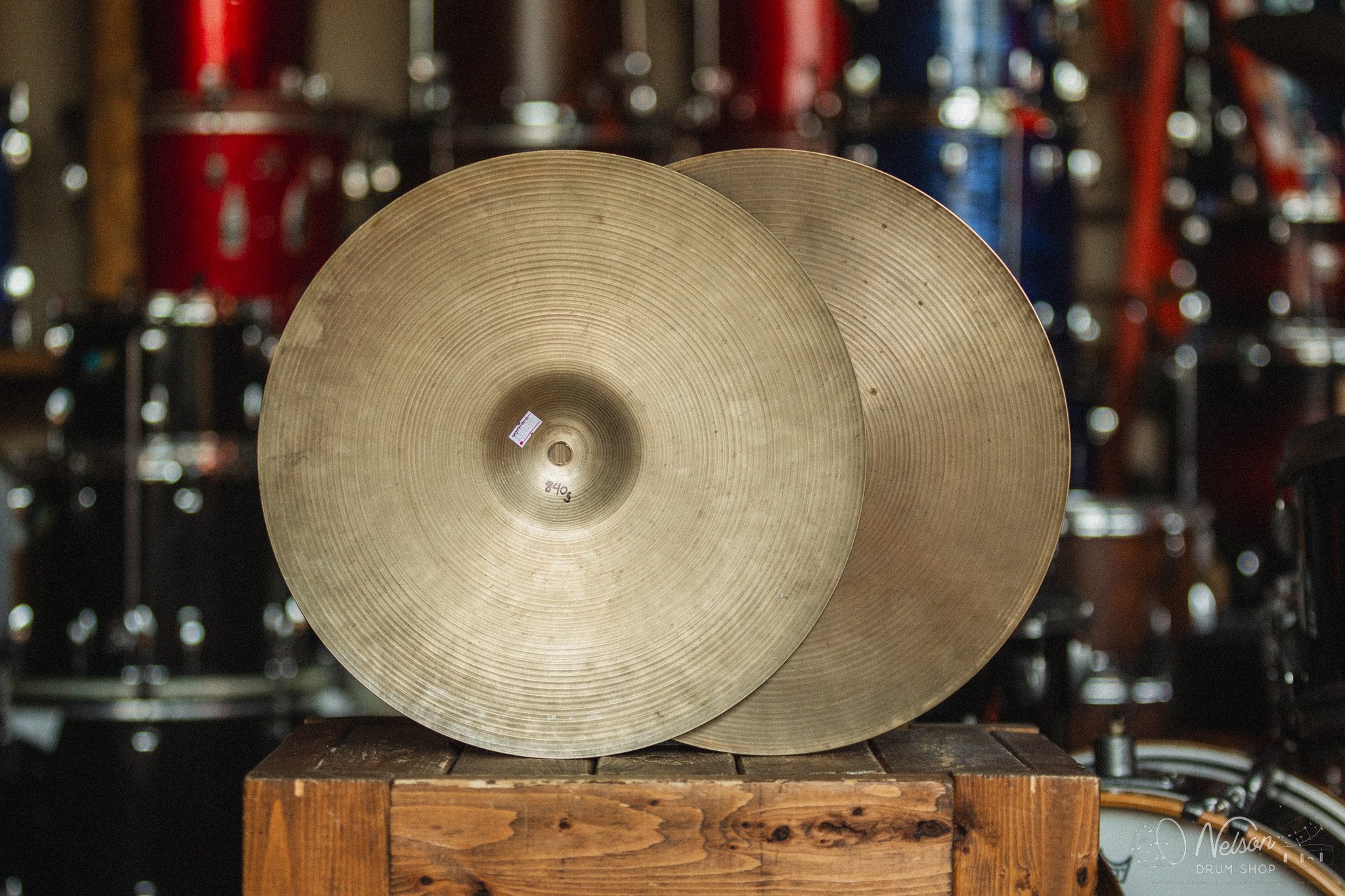 1970s Avedis Zildjian Hi Hats - 15