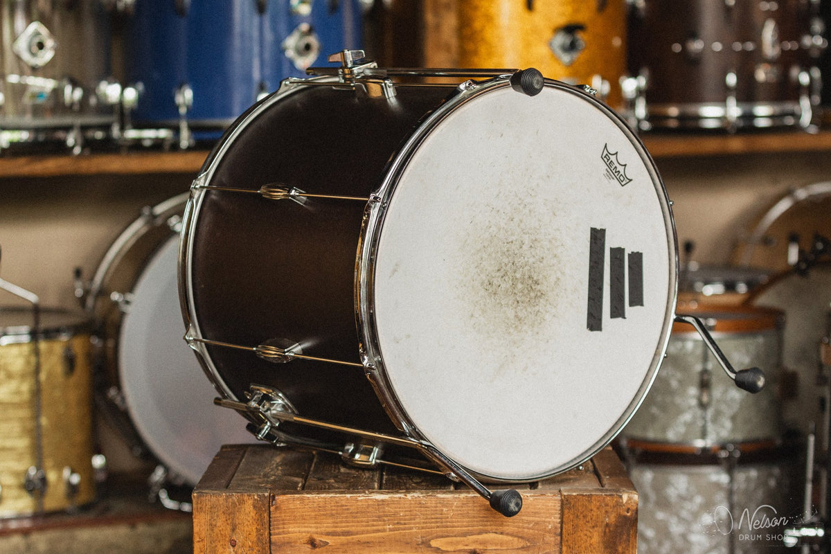 Used C&C Player Date I Floor Tom in Brown Mahogany - 15x18