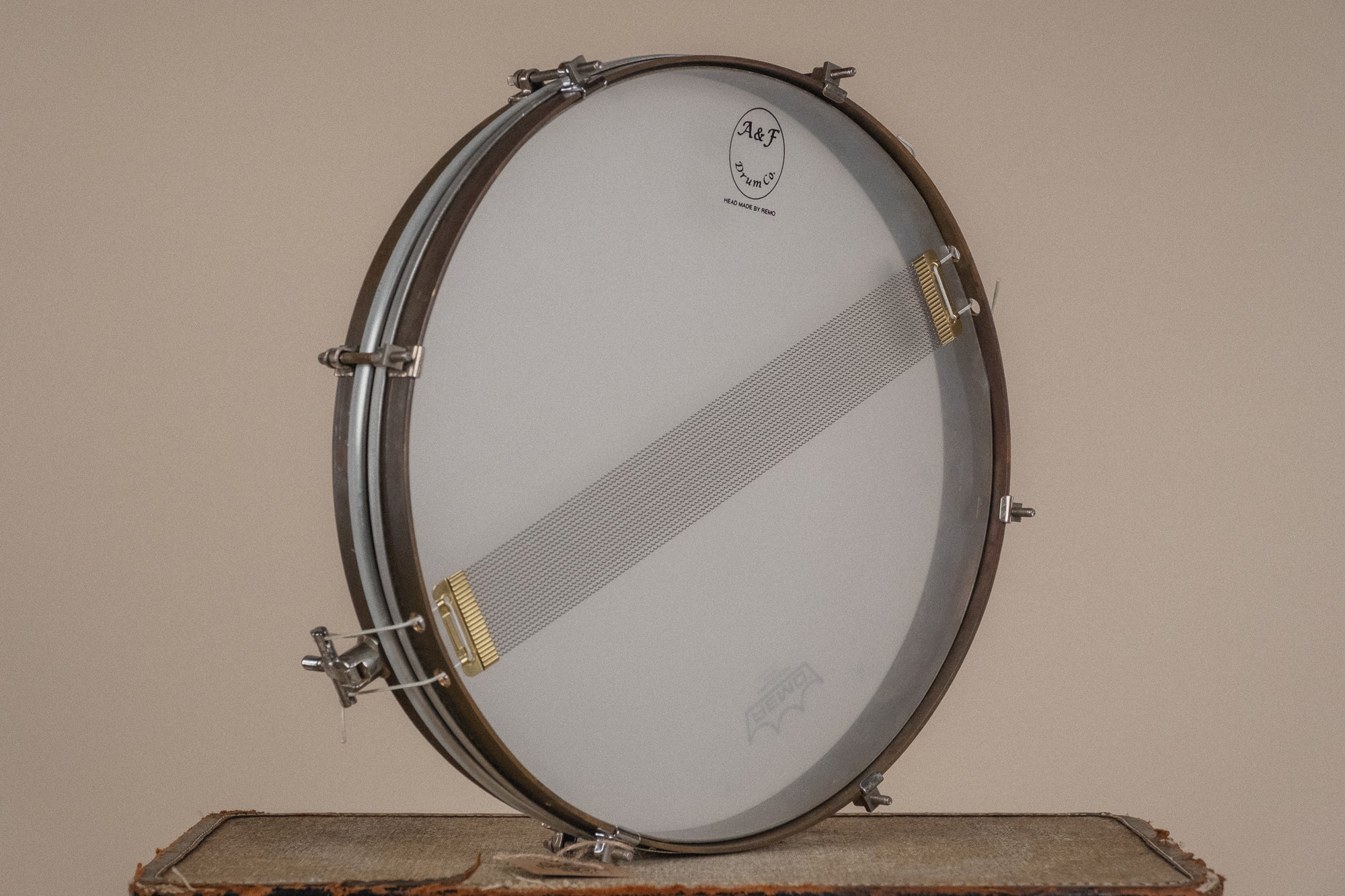 Used A&F Pancake Snare in Raw Brass - 1.5x16"