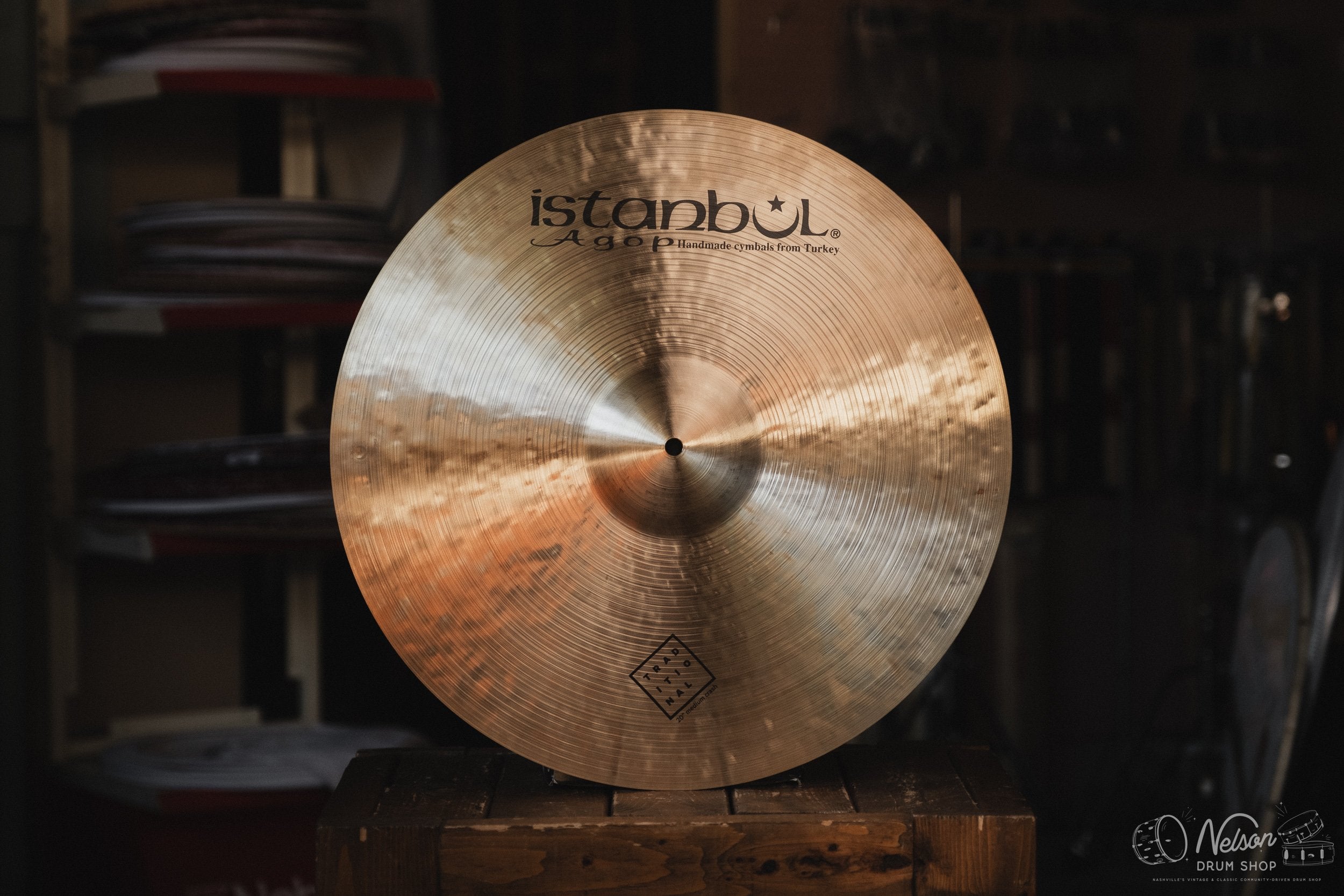 Istanbul Agop Traditional Medium Crash - 20