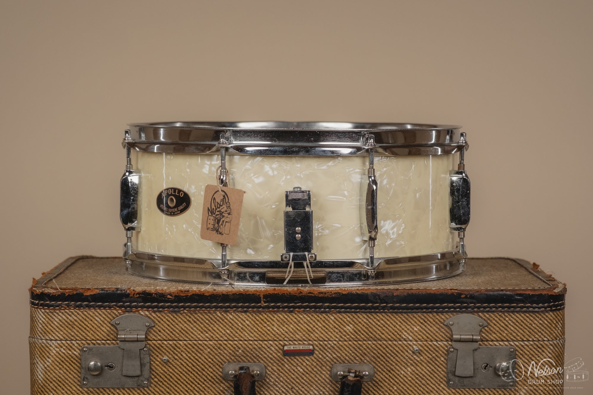 1960s Apollo in White Marine Pearl - 5.5x14