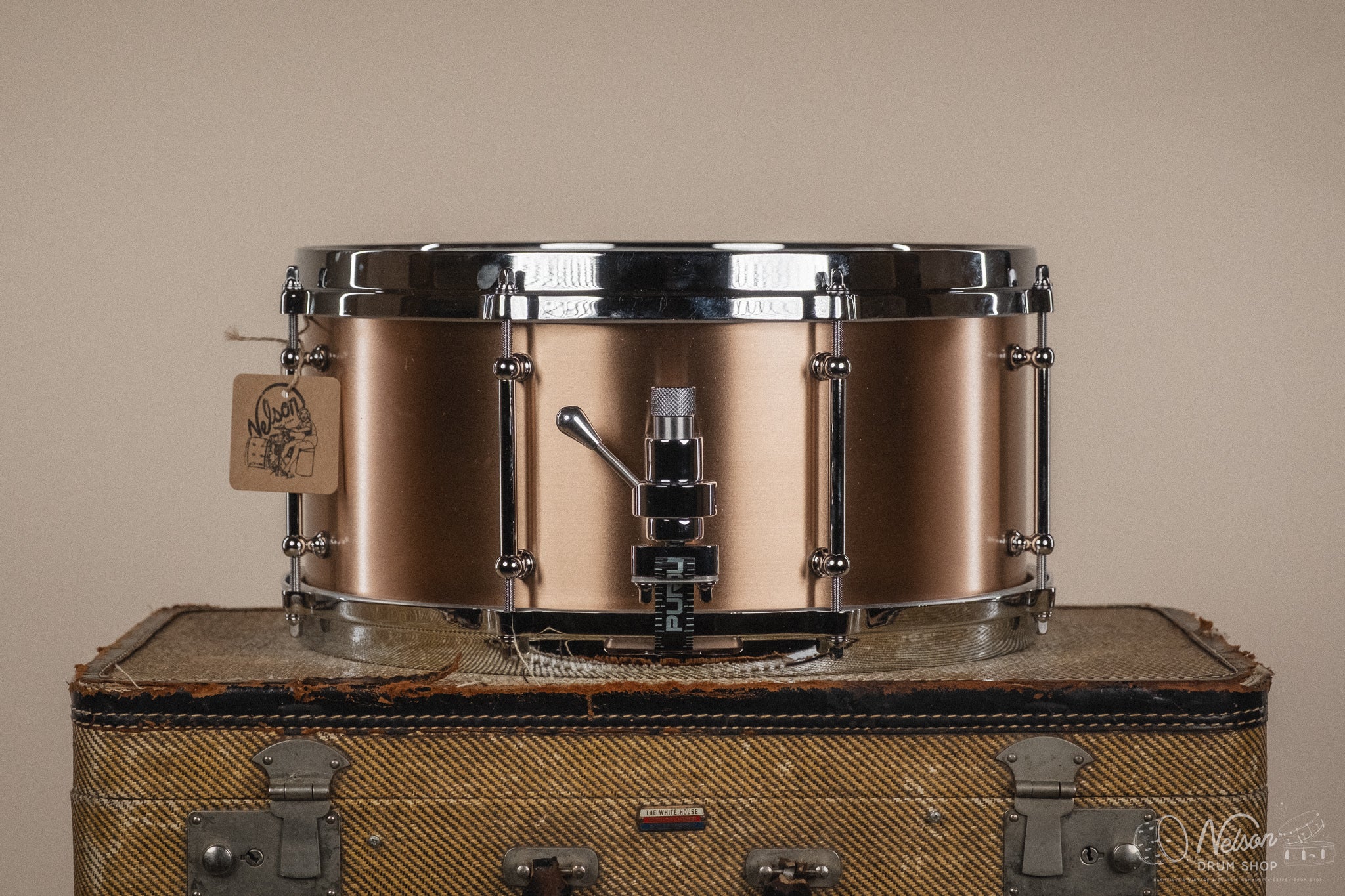Blackwood Drum Co Cast Copper 8 Lug - 6.5x14 – Nelson Drum Shop