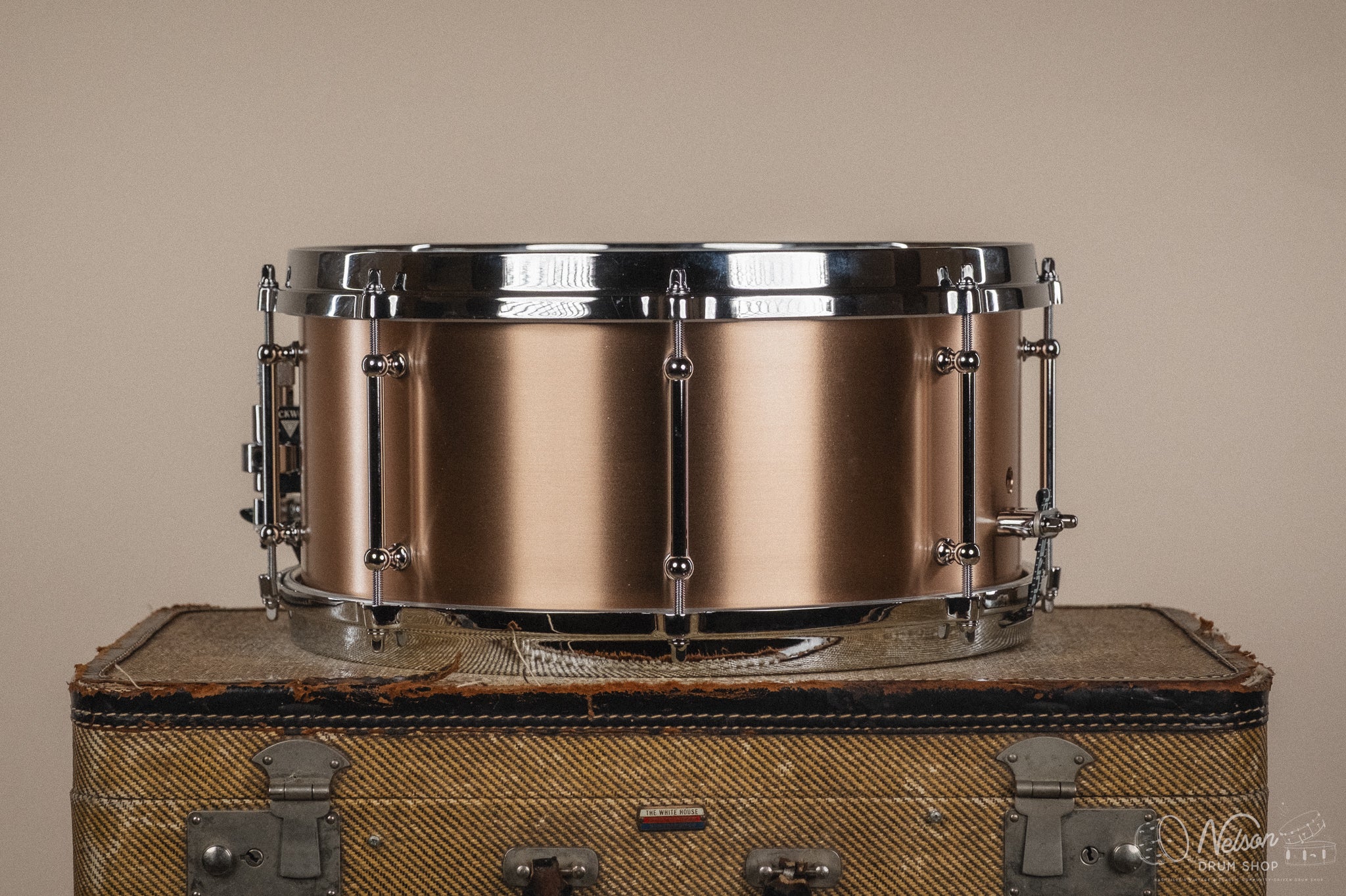 Blackwood Drum Co Cast Copper 8 Lug - 6.5x14 – Nelson Drum Shop
