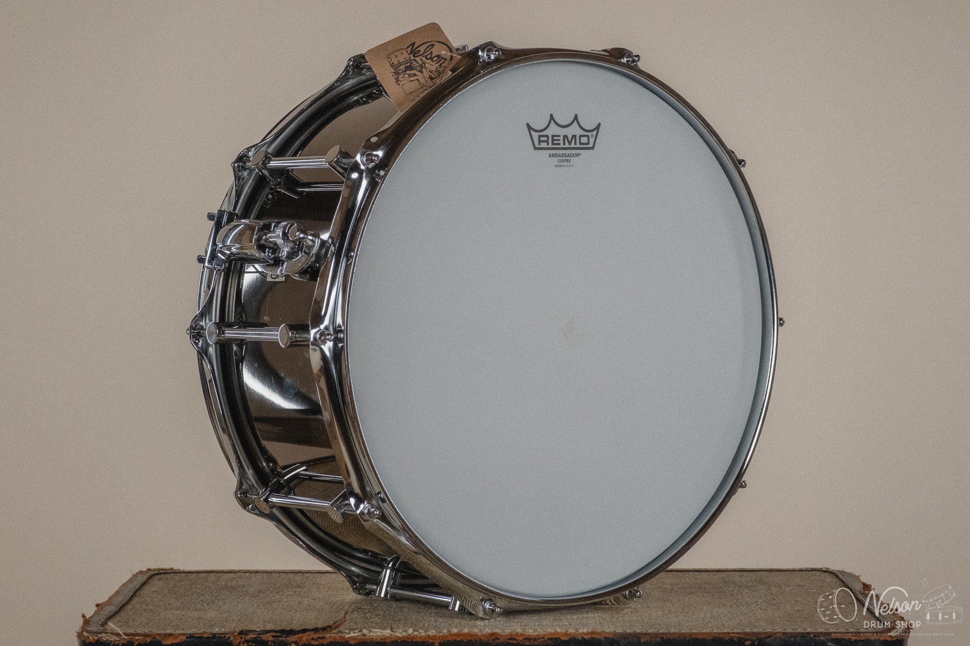 BreadWinner 'Lunch Pail' 10 lug Black Nickel Over Brass - 6.5x14