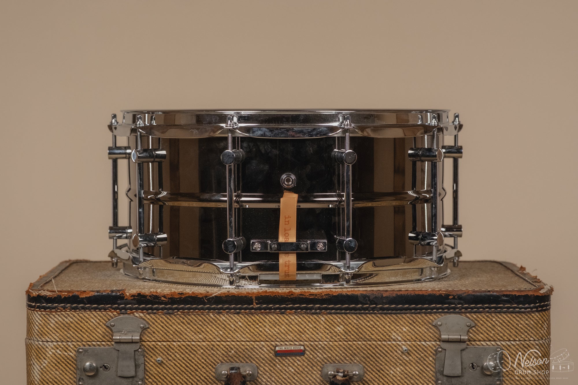 BreadWinner 'Lunch Pail' 10 lug Black Nickel Over Brass Beaded - 6.5x14