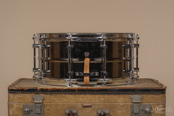 BreadWinner 'Lunch Pail' 10 lug Black Nickel Over Brass Beaded - 6.5x14
