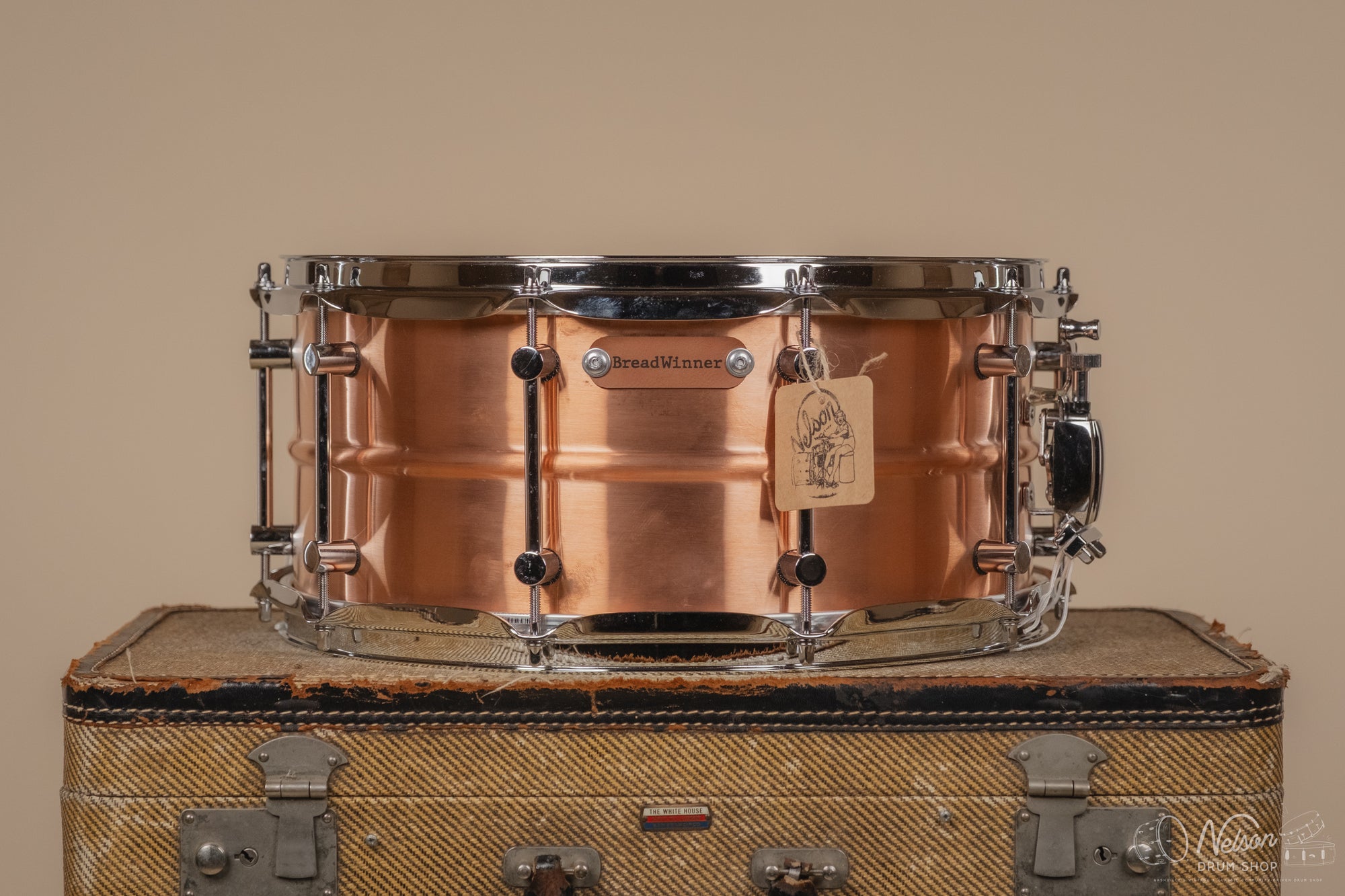 BreadWinner 'Pocket Change' Beaded in Polished Copper - 6.5x14