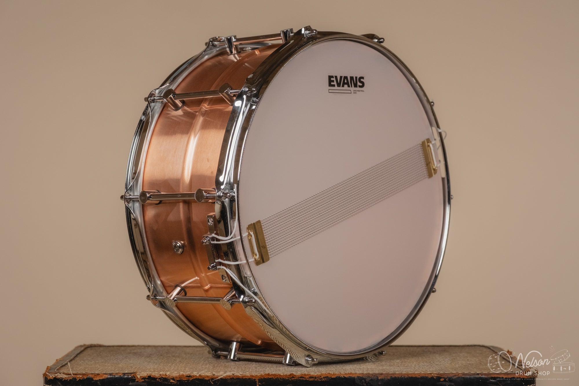 BreadWinner 'Pocket Change' Beaded in Polished Copper - 6.5x14