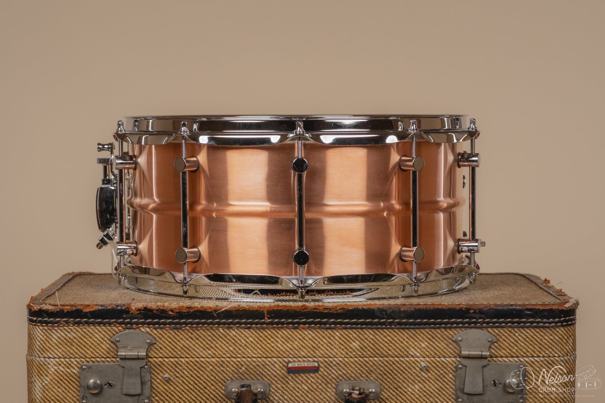 BreadWinner 'Pocket Change' Beaded in Polished Copper - 6.5x14