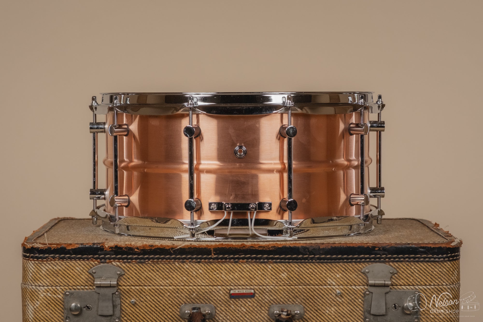 BreadWinner 'Pocket Change' Beaded in Polished Copper - 6.5x14