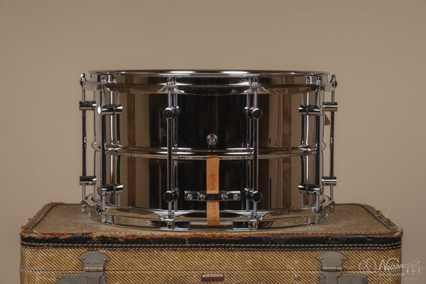 Breadwinner 'T-1000' Chrome Over Steel 10 lug Snare - 8x14