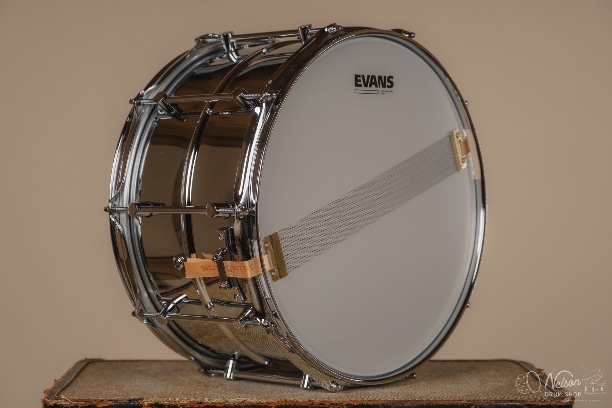 Breadwinner 'T-1000' Chrome Over Steel 10 lug Snare - 8x14