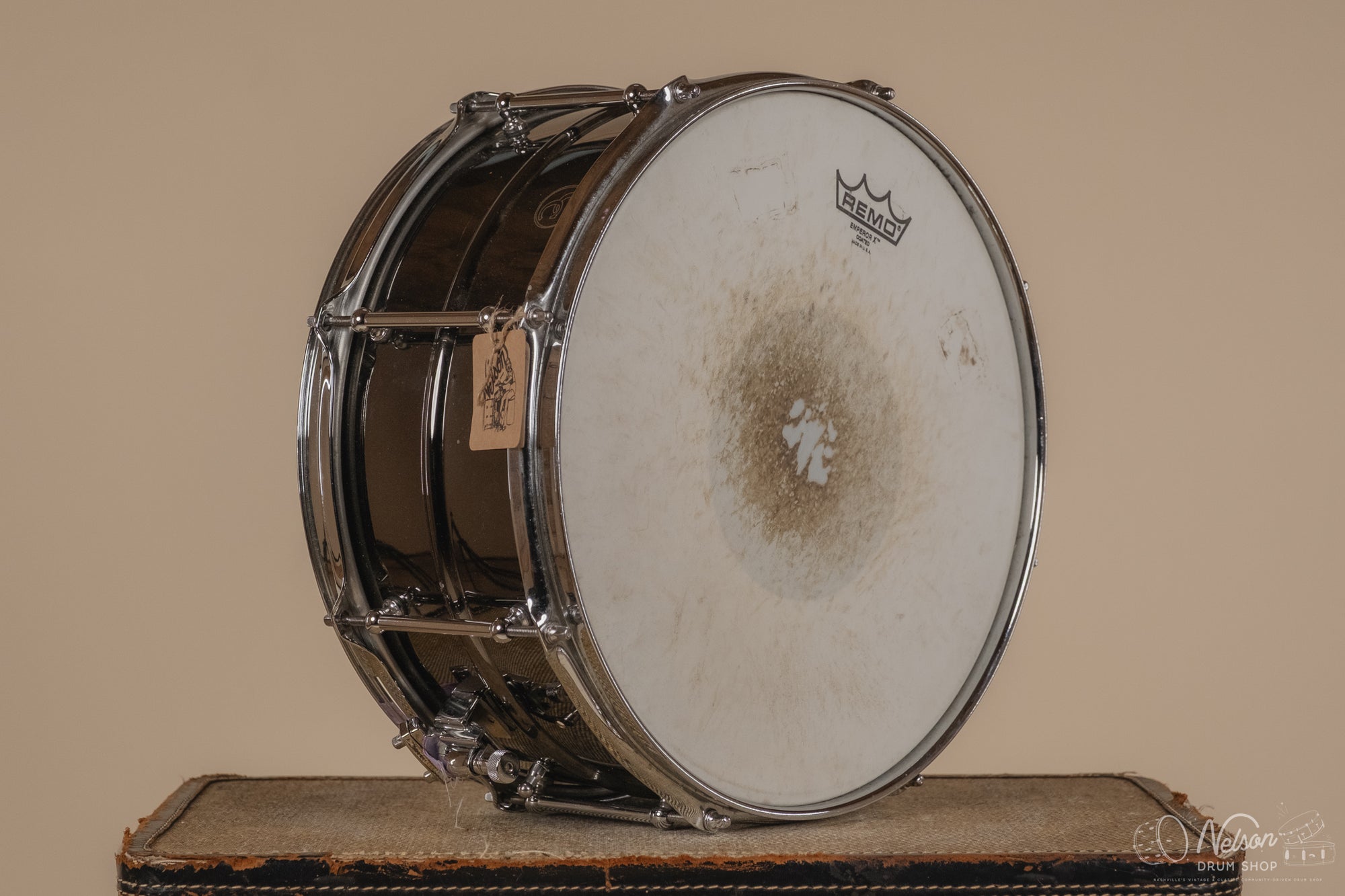 Used C&C Black Nickel Over Brass - 6.5x14"