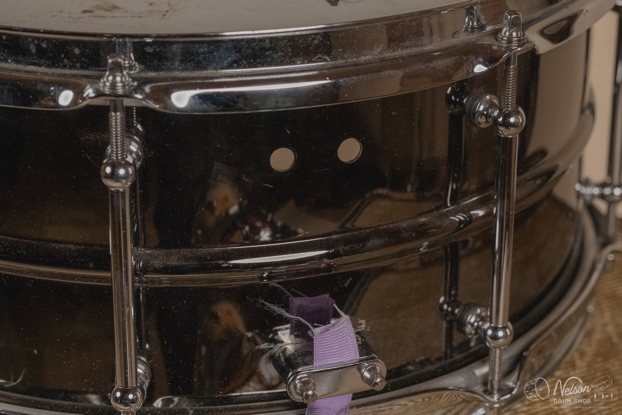 Used C&C Black Nickel Over Brass - 6.5x14"