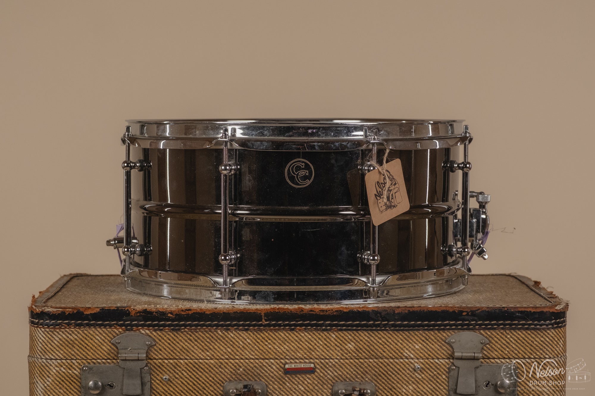 Used C&C Black Nickel Over Brass - 6.5x14"