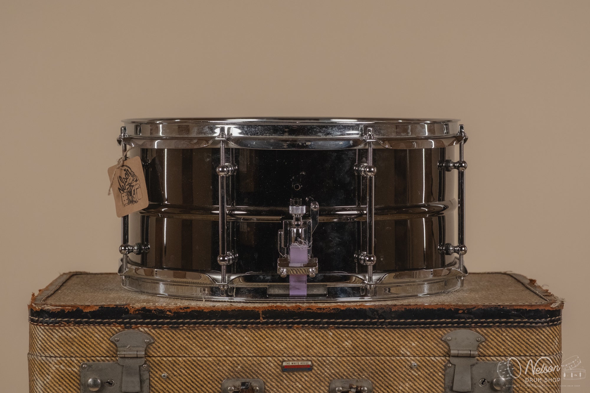 Used C&C Black Nickel Over Brass - 6.5x14"
