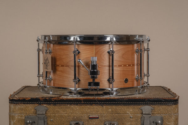 2014 Craviotto Johnny Signed Red Birch Snare - 7x14