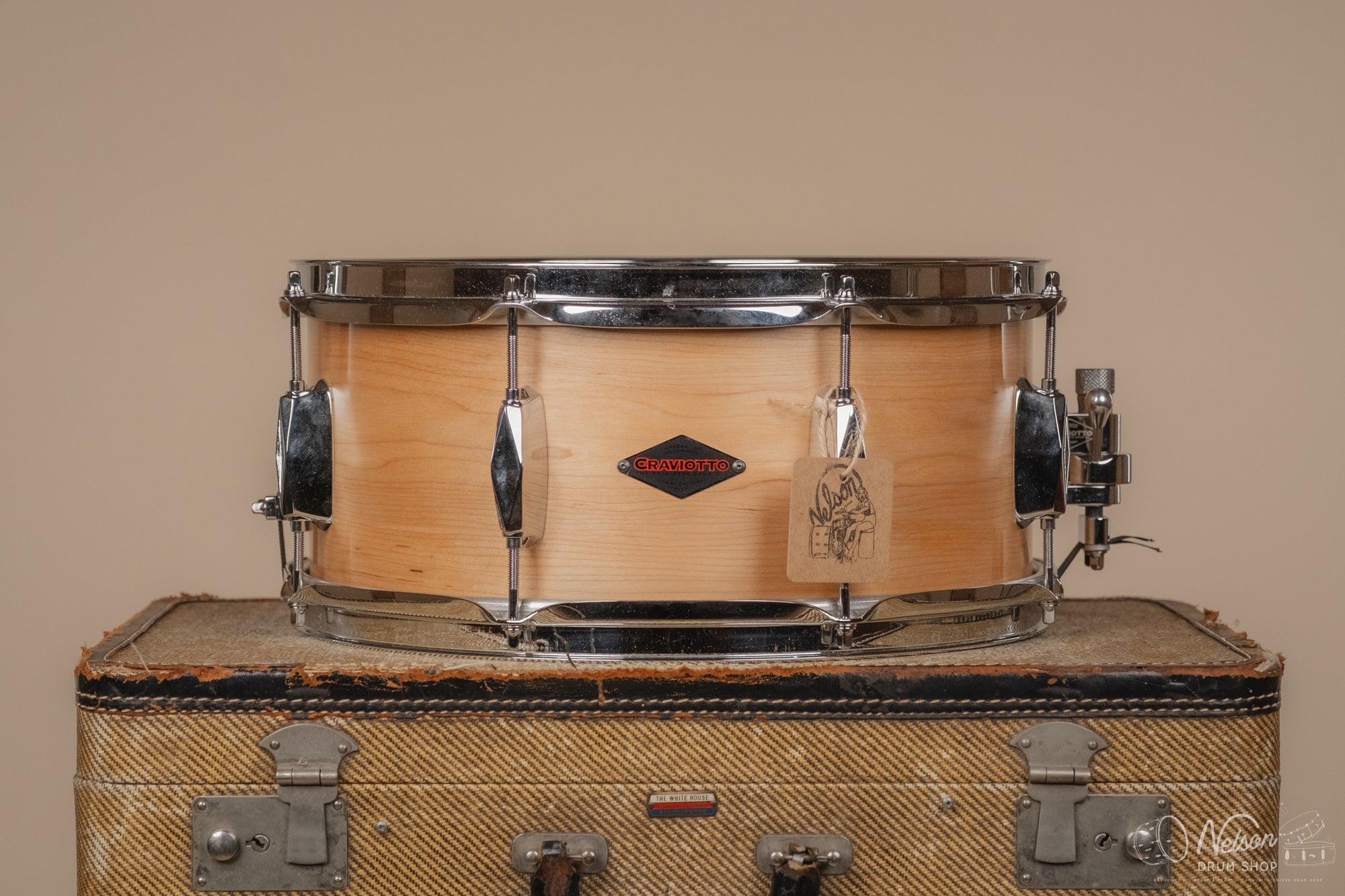 Used Craviotto "Johnny C Series" Maple 8 lug - 6.5x14