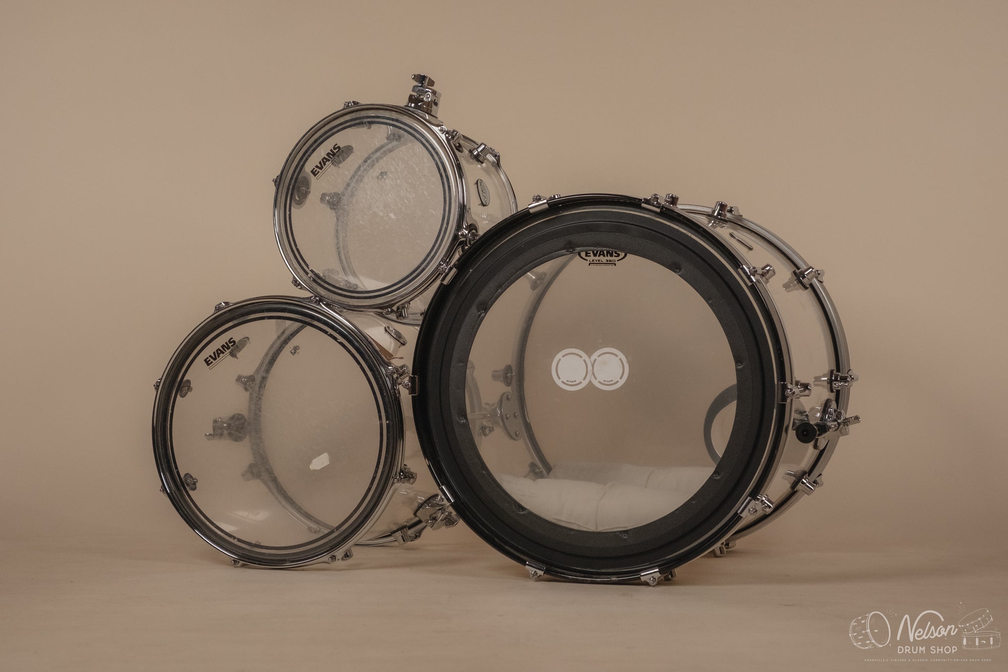 Used DW Design Acrylic in Clear Kit 18x22, 14x16, 9x12