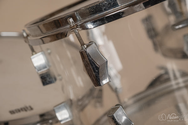 1970s Fibes Crystalite in Clear Acrylic - 14x22, 16x16, 9x13, 8x12