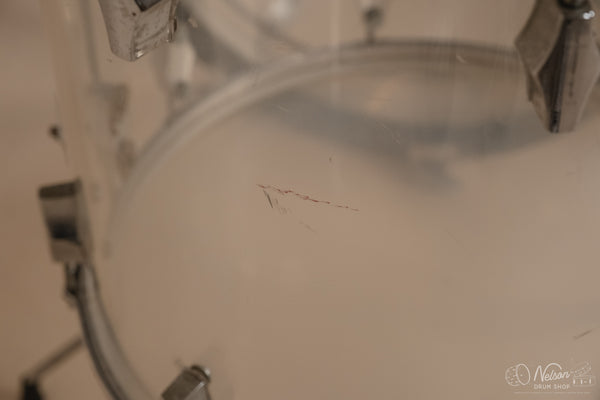 1970s Fibes Crystalite in Clear Acrylic - 14x22, 16x16, 9x13, 8x12