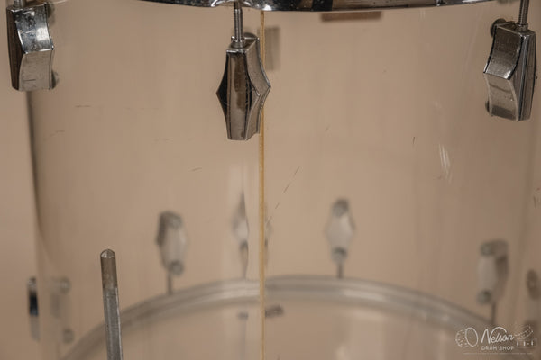 1970s Fibes Crystalite in Clear Acrylic - 14x22, 16x16, 9x13, 8x12