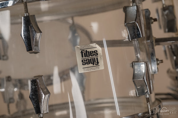 1970s Fibes Crystalite in Clear Acrylic - 14x22, 16x16, 9x13, 8x12