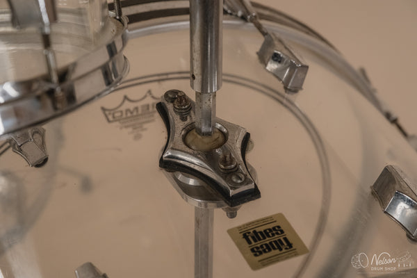 1970s Fibes Crystalite in Clear Acrylic - 14x22, 16x16, 9x13, 8x12