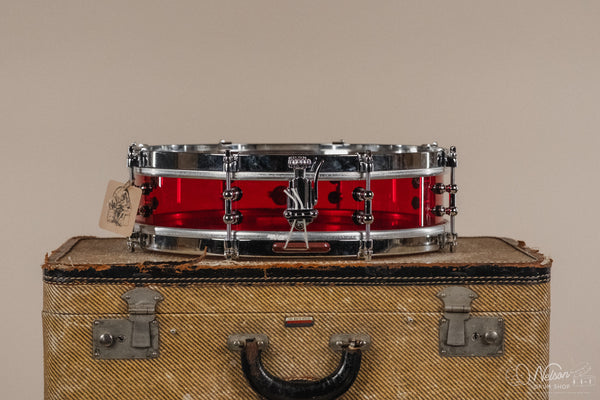 Franklin Drum Co. Limited Edition Acrylic in Red - 3.5x14